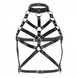 Leather Harness Cage belts