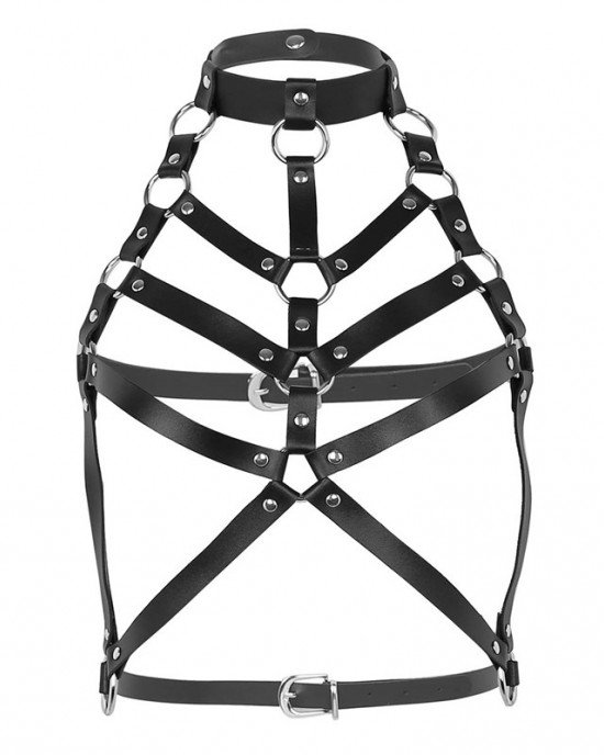 Leather Harness Cage belts