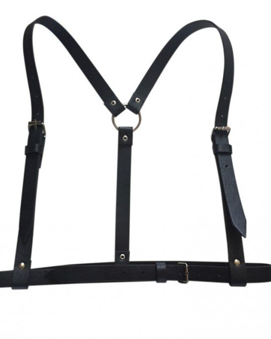 Leather Harness Cage belts