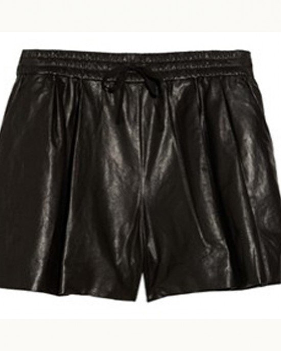 Leather Shorts Women 