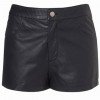 Leather Shorts Women 