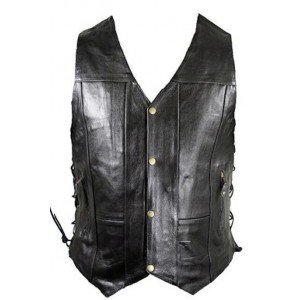 Leather Vest Mens