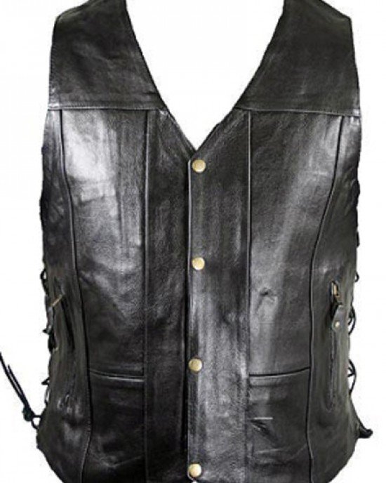 Leather Vest Mens