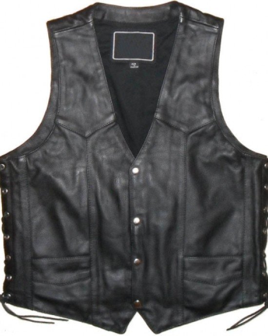 Leather Vest Mens