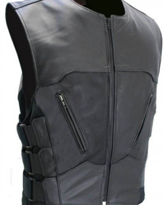 Leather Vest Mens